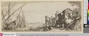 [Landschaften; Le Port de mer.]