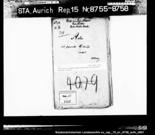 Das zwischen der Großen Norder Sielacht und der Stadt Norden strittige "Eilandje"