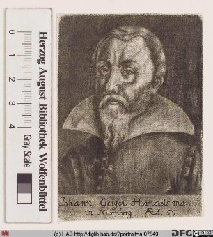 Bildnis Johann Geiger