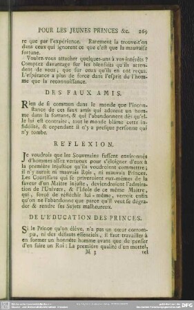 De L'Éducation Des Princes