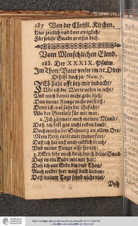 Vom Tod und Sterben