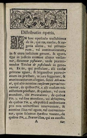 Distributio opreis.