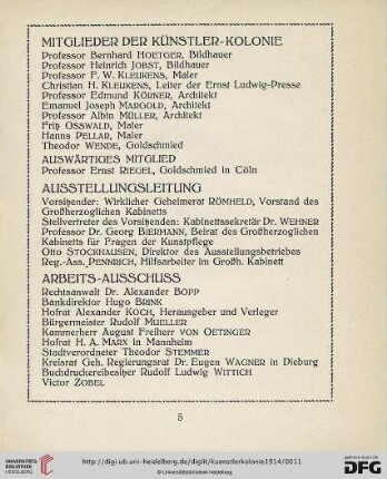 Ausstellungsleitung
