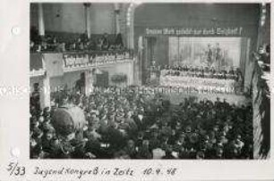 Kongress junger Arbeiter der volkseigenen Betriebe in Zeitz