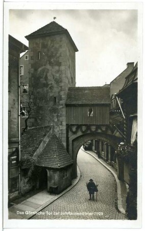 Meißen. Görnisches Tor zur 1000-Jahrfeier