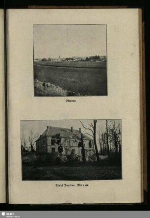Blamont - Schloß Domêvre. Mai 1916