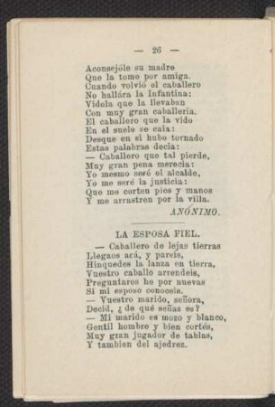 La esposa fiel.