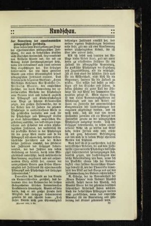Zur Bewertung der experimentellen pädagogischen Forschung