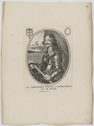 Bildnis des Thomas Francois de Savoye