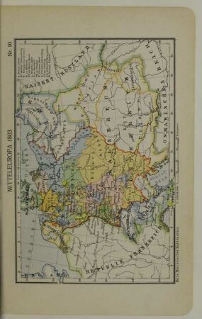 Mitteleuropa 1803