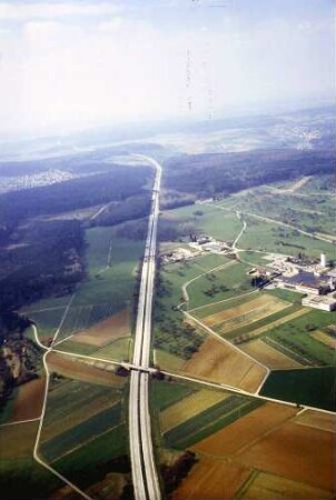 Trassierung, Blick Richtung Karlsruhe