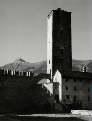 Burgfried des Castell Grande in Bellinzona