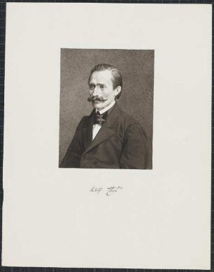 Icones Professorum Marpurgensium — Bildnis des Georg Karl Wilhelm Adolf Ebert (1820-1890)