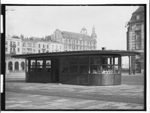 Verkehrspavillon Rathausmarkt (Hamburg-Altstadt): Teilansicht : SchumacherWV Nr. 345