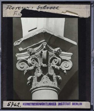 Florenz, Findelhaus / Ospedale degli Innocenti : Kapitell