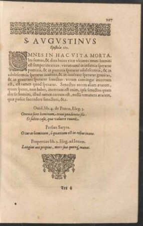 S. Augustinus Epistola 110.