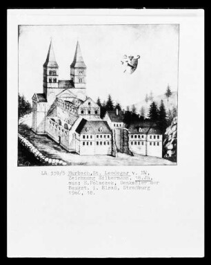 Murbach (Haut-Rhin): Ansicht Saint-Léger