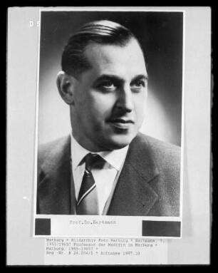 Hartmann, ?, 1955/1965? Professor der Medizin in Marburg