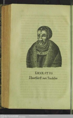 Ernestus Churfürst von Sachsen