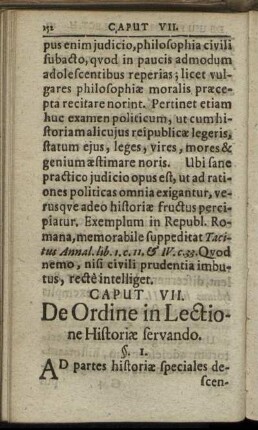 Caput VII. - Caput VIII.