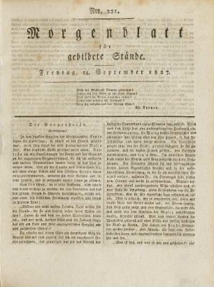 1827: Nro. 221 - Nro. 230