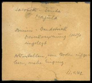Fundzettel Saloniki