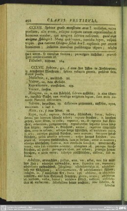 CCLVII. Sphinx quale monstrum erat?