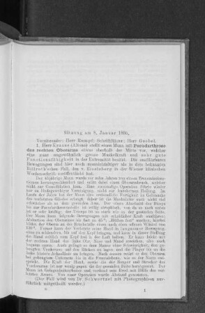 Sitzung am 8. Januar 1895.