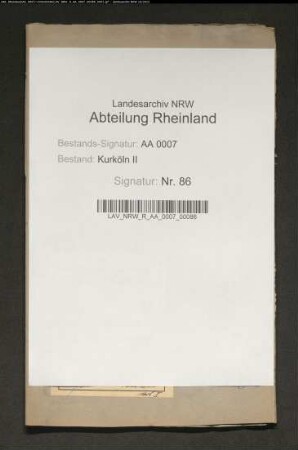 Zahlungen aus dem erzbischöflichen Nachlass