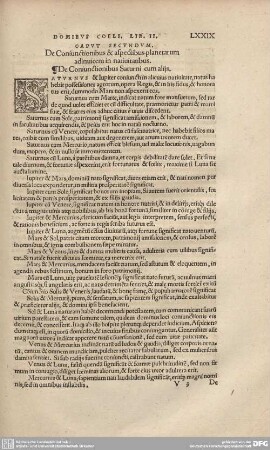 Caput Secundum. De Coniunctionibus et aspectionibus planetarum adinuicem in natiuitatibus.