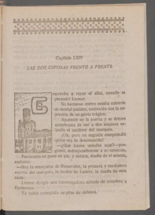 Capítulo LXIV - Las dos esposas frente a frente