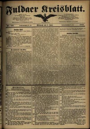 Ausgabe vom Mittwoch, den 06. Juni 1906.