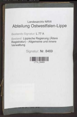 Kommunalwege(-straßen) im Amt Lage, Bd. 11