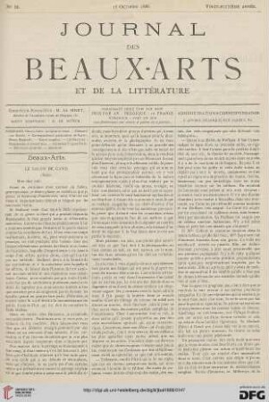 Nr. 19 (15 Octobre 1886)