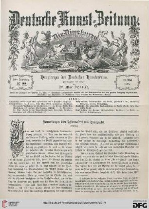 Nr. 22 (30. Mai 1875)