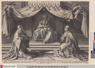 [VIRGIN AND CHILD ENTHRONED; Jungfrau und Kind auf dem Thron]