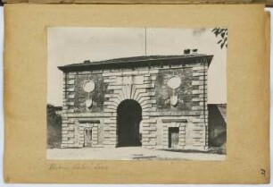 Porta San Zeno, Verona: Ansicht (aus: Skizzen- und Fotoalbum 5)