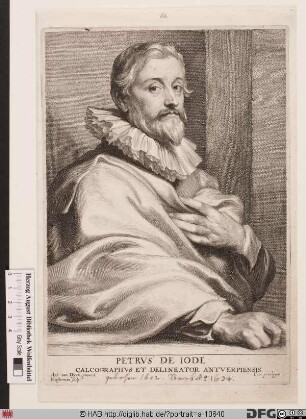 Bildnis Pieter de Jode d. Ä.