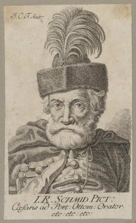 Bildnis des I. R. Schmid