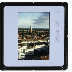 Lübeck, Aegidienkirche : Blick von St. Petri Kirche
