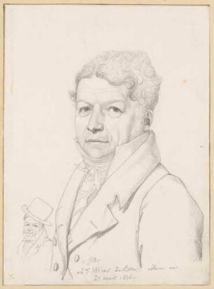 Bildnis Wicar, Jean-Baptiste (1762-1834), Maler