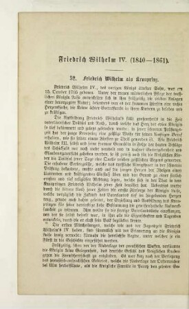 52. Friedrich Wilhelm als Kronprinz
