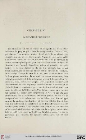 § 1: Les matériaux et les procédés