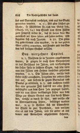 628-638, Das vierzehnte Capitel. - Das funfzehnte Capitel.