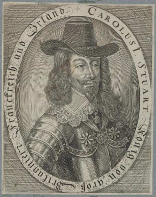 Bildnis des Carolus I. Stuart