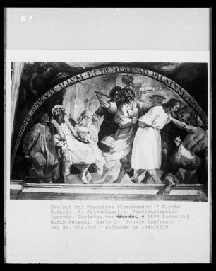 Szenen aus der Passion Christi: Christus vor Herodes