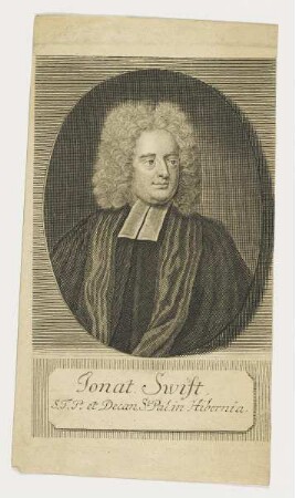 Bildnis des Jonat. Swift