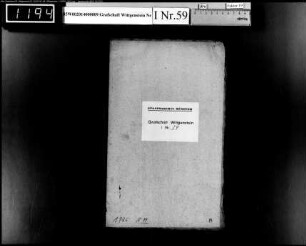 Testament des Schneidermeisters Johannes Kroh zu Wemlighausen