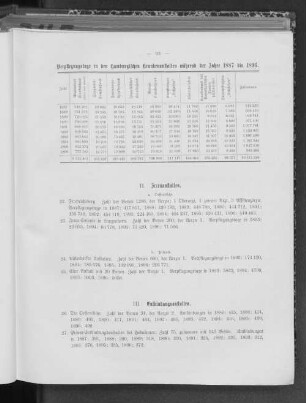 II. Irrenanstalten.