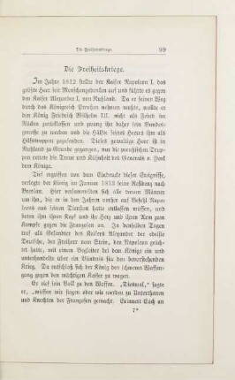 Die Freiheitskriege